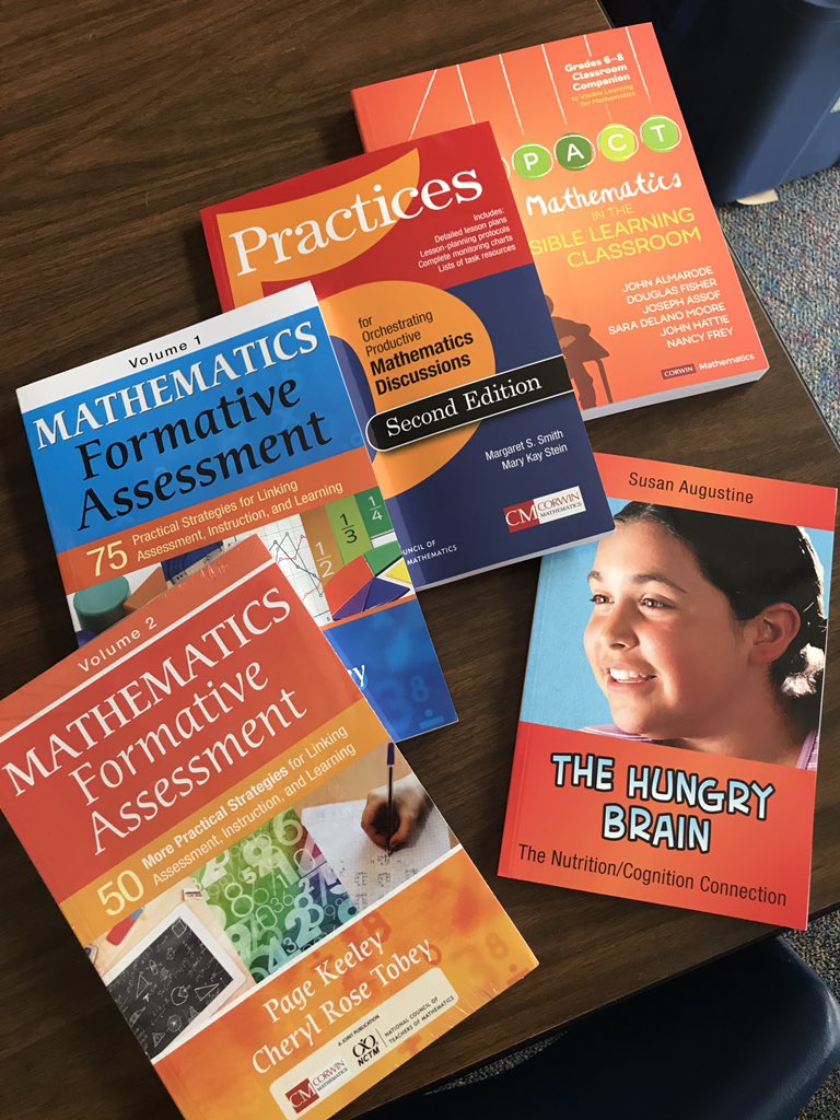 Thank you, <a href="/CorwinPress/">Corwin</a> and <a href="/Dave_Nagel1/">Dave Nagel</a> for our books! We look forward to continuing our <a href="/visiblelearning/">Visible Learning</a> journey!