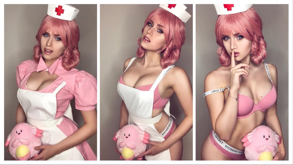 Nurse Joy Cosplay #Pokemon (By @FrostAdeline)IG: https://www.instagram.com/...