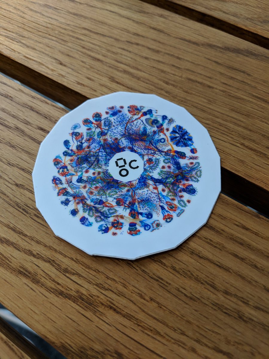 Vikram_Tiwari's tweet image. #AskTensorflow what is this sticker on the tables at the event? #TFDevSummit 

So cryptic!