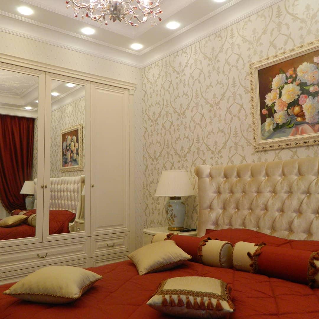 ArcaStyle's tweet image. Завершенный объект на ул. Катерников, жилой массив  Балтийская Жемчужина. Спальня хозяев!