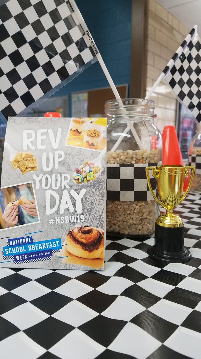 #NSBW19 at Norris Elem Cafe has been an exciting week. Race cars, Dirt Bikes, Drivers etc. What a great time for the students!