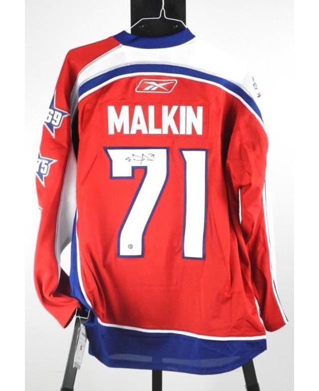 Auction_Network's tweet photo. EVGENI MALKIN - All Start 2009 Jersey Signed with C.O.A. (MXR)
https://t.co/1QGGtO7os8 - Live Online #Auction Thursday March 7th, 2019 At 8:00 PM EST. - #LiquidationAuction #AmazonLiquidation #LiveOnlineAuction #AuctionsOntario https://t.co/wTpGIPpZKI