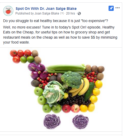 New #SpotOn! podcast episode, Healthy Eats On The Cheap, gives U apps, tips, to create meals/get restaurant meals for less.  On ALL podcast platforms including <a href="/Spotify/">Spotify</a> <a href="/iTunes/">iTunes</a> <a href="/SargentChoice/">BU Sargent Choice</a> <a href="/BUSargent/">Sargent College, Boston University</a> #ThursdayThoughts <a href="/BU_Tweets/">Boston University</a> <a href="/FitRec/">Boston University Fitness & Recreation Center</a> <a href="/DeanElmore/">Dean Elmore</a> #NationalNutritionMonth