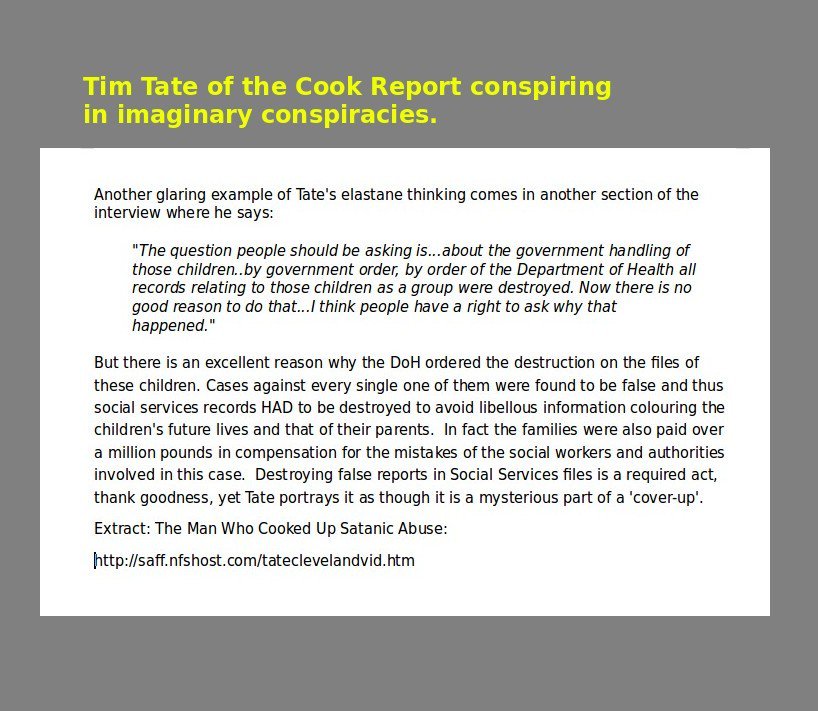 SAFFtweets's tweet photo. Westminster #VIPabuse farce commences @InquiryCSA
#TimTate 's 37 page #IICSA submission mentions everything except the utter mess he made of scariing the UK with the 1989 #SatanicRitualAbuseMyth.
Does he think we've forgotten?
Not one case ever proven!
https://t.co/BgD2TKDAbb https://t.co/mM1Ir8BVyK