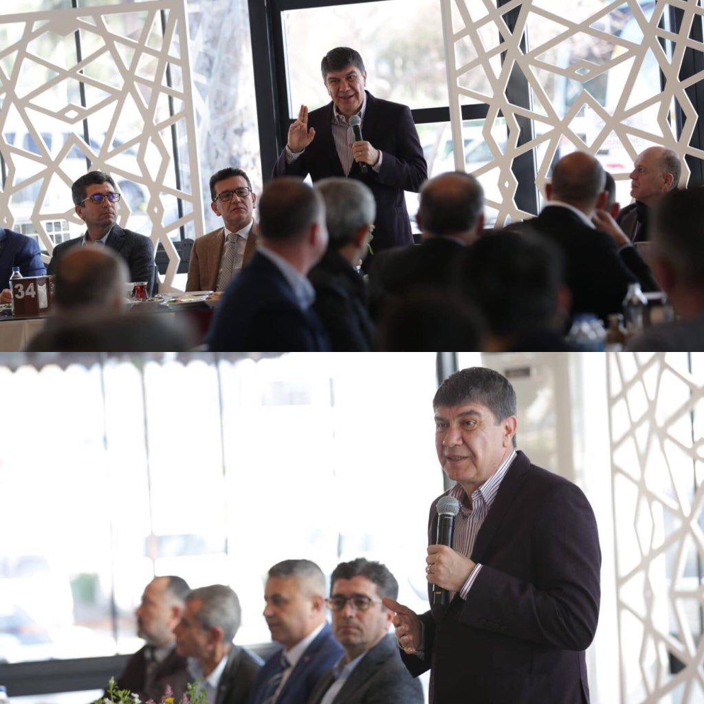 Vekilimiz Atay Uslu ve Büyükşehir Belediye Başkanımız Menderes Türel  Cumhur ittifakı Finike Belediye Başkan adayı Nail Dülgeroğlu ile STK temsilcileri ve halcilerle kahvaltı da buluştuk
#TevazuSamimiyetGayretile
#ÖnceMilletÖnceMemleket
#HizmetinustasıGönülAdamı
<a href="/menderesturel/">Menderes Türel</a>