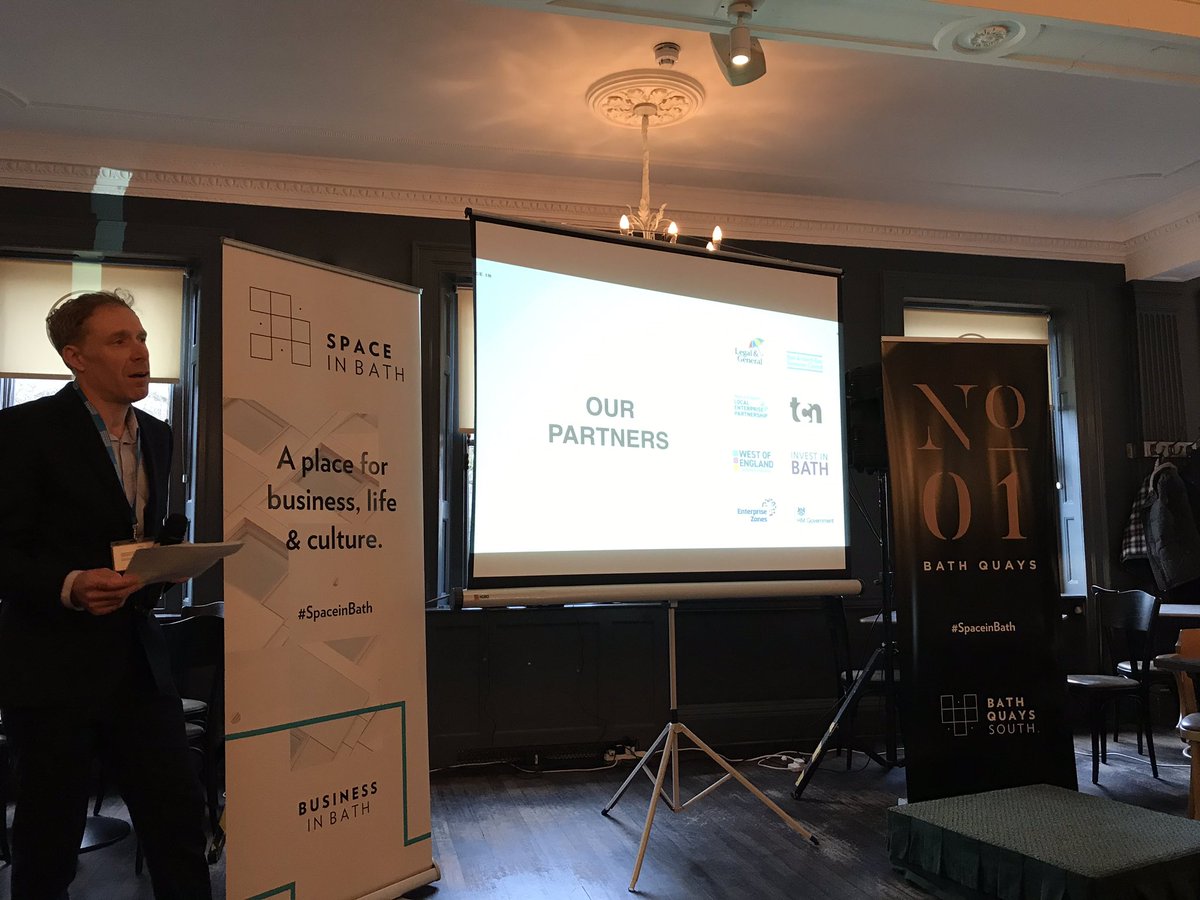 Simon Martin recognises project partners and in particular the significant financial support from the West of England Combined Authority. <a href="/WofEnglandLEP/">West of England LEP</a>  <a href="/WestofEnglandCA/">West of England Mayoral Combined Authority</a>