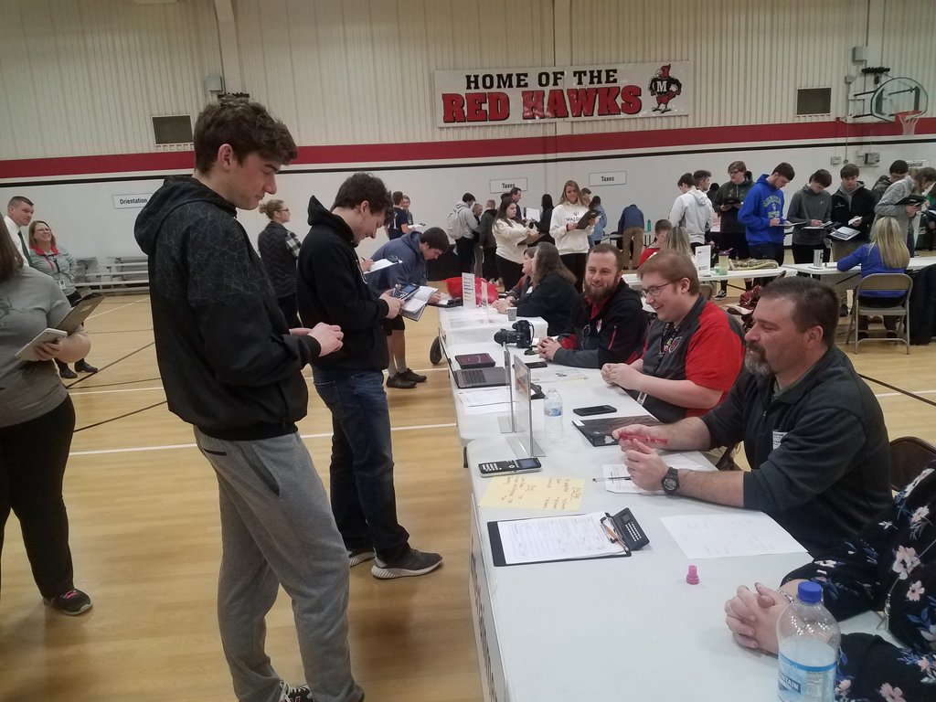 MiltonPrincipal's tweet photo. MHS Reality Check.... thanks Milton Community for helping teach our students about real life!!! #miltoninnovation https://t.co/6LSkwEerGF
