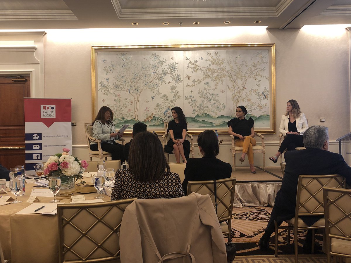noramayc's tweet photo. Latina entrepreneur panel at @LDCLatino convening with @pattyrodriguez @laflowers @danicorrente and @LDCAna1 #LDCLatino https://t.co/sbBnlU0GE7