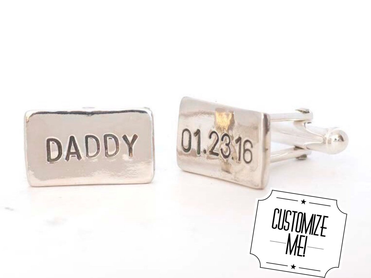 new dad cufflinks