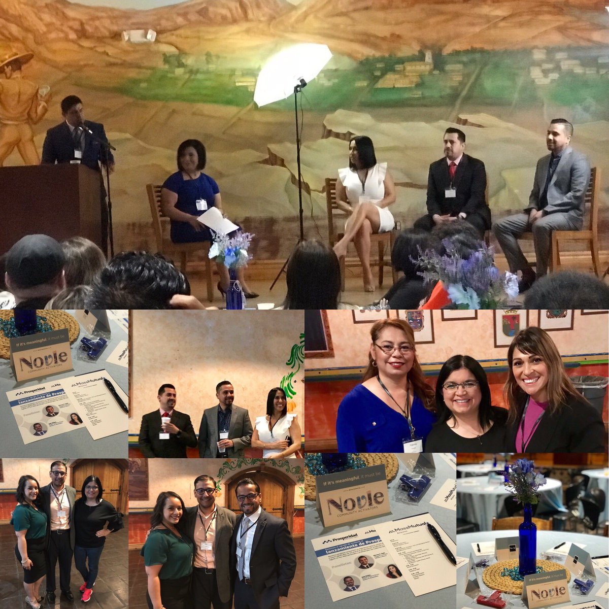 petrafimbres's tweet photo. Launch breakfast - Prosperidad “Nosotros la gente para la gente”- powered by #Novle Carlos Velasco and Imelda Chavez @massmutual @AZHispanicBar @FuerzaLocalAZ #BuildThePeople https://t.co/3KvSZVfyFQ
