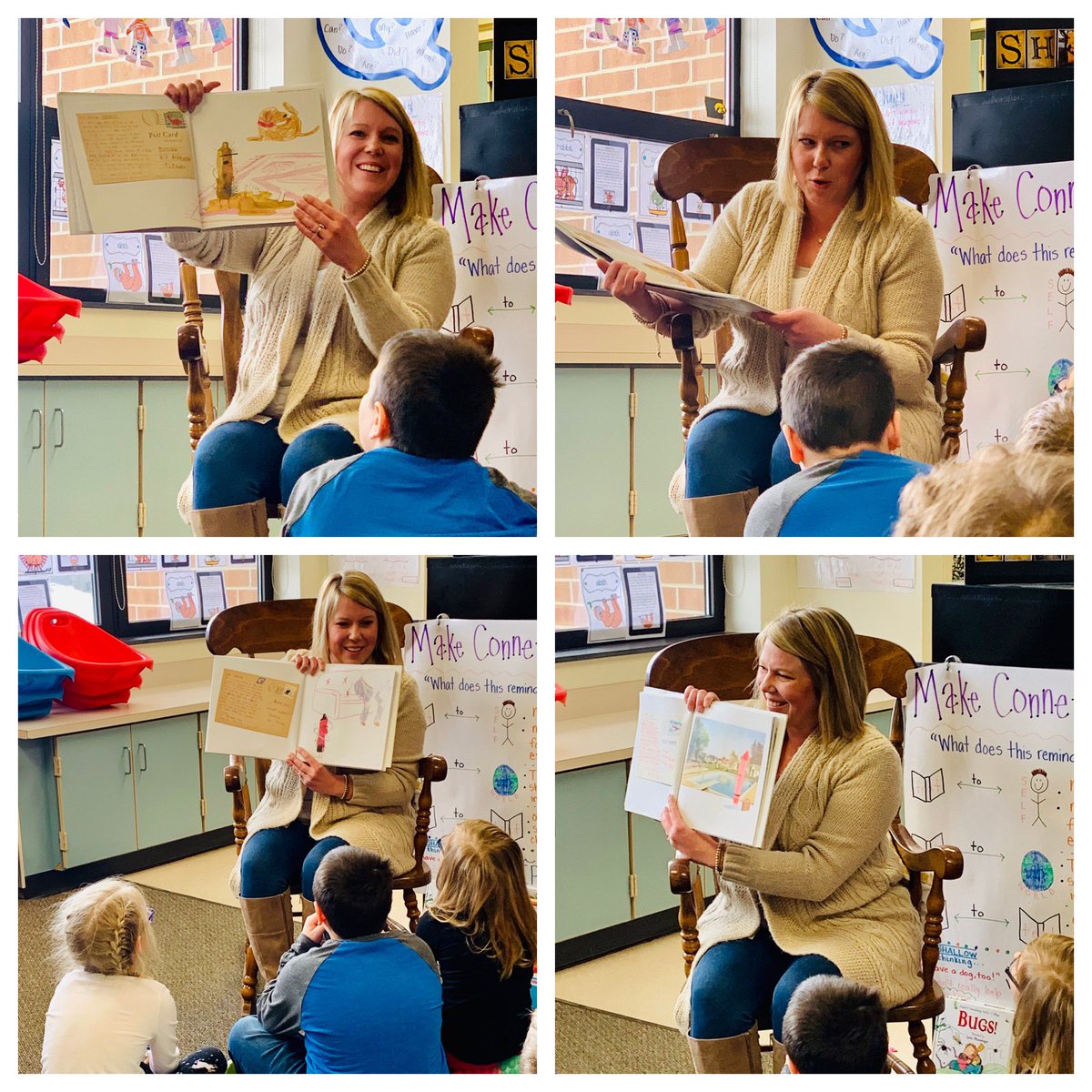 MrsShieldGR's tweet photo. Love having parents as Mystery Readers in a Room 211! 📚🖍🐜 @GRGator #grgators #mysteryreader https://t.co/7bZmumJlHJ