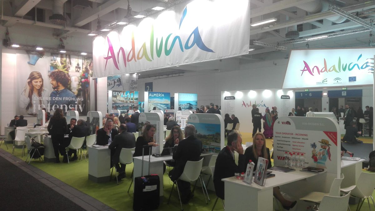 #ITBBerlin | Os mostramos algunas imágenes del segundo día de la delegación andaluza en <a href="/ITB_Berlin/">ITB Berlin</a> dando a conocer el destino Andalucía y conociendo la experiencia de turistas alemanes que hayan viajado a nuestras ciudades.