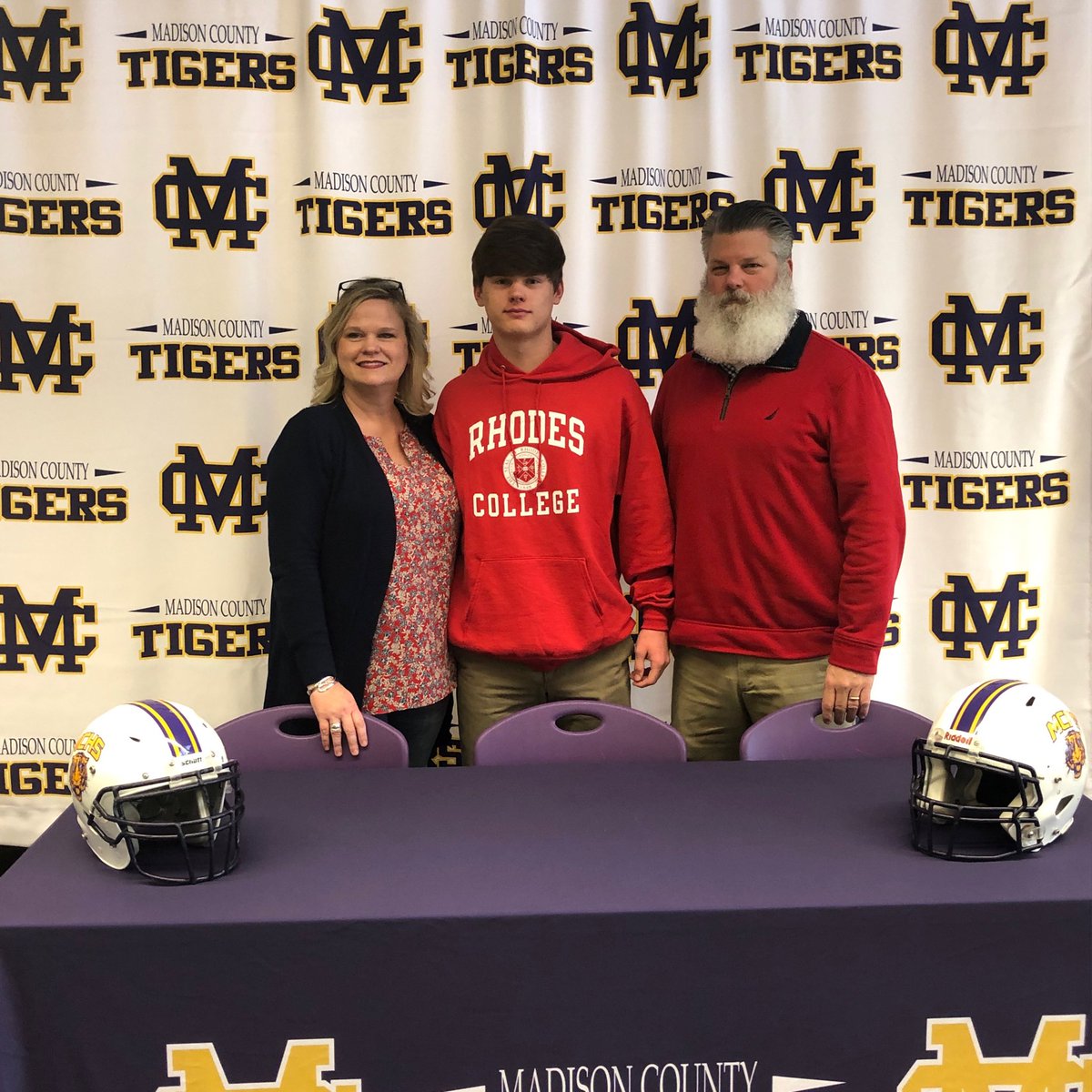 Congratulations to Wiley Henshaw for accepting a football scholarship to Rhodes College in Memphis! We are so proud of you and wish you great success!
