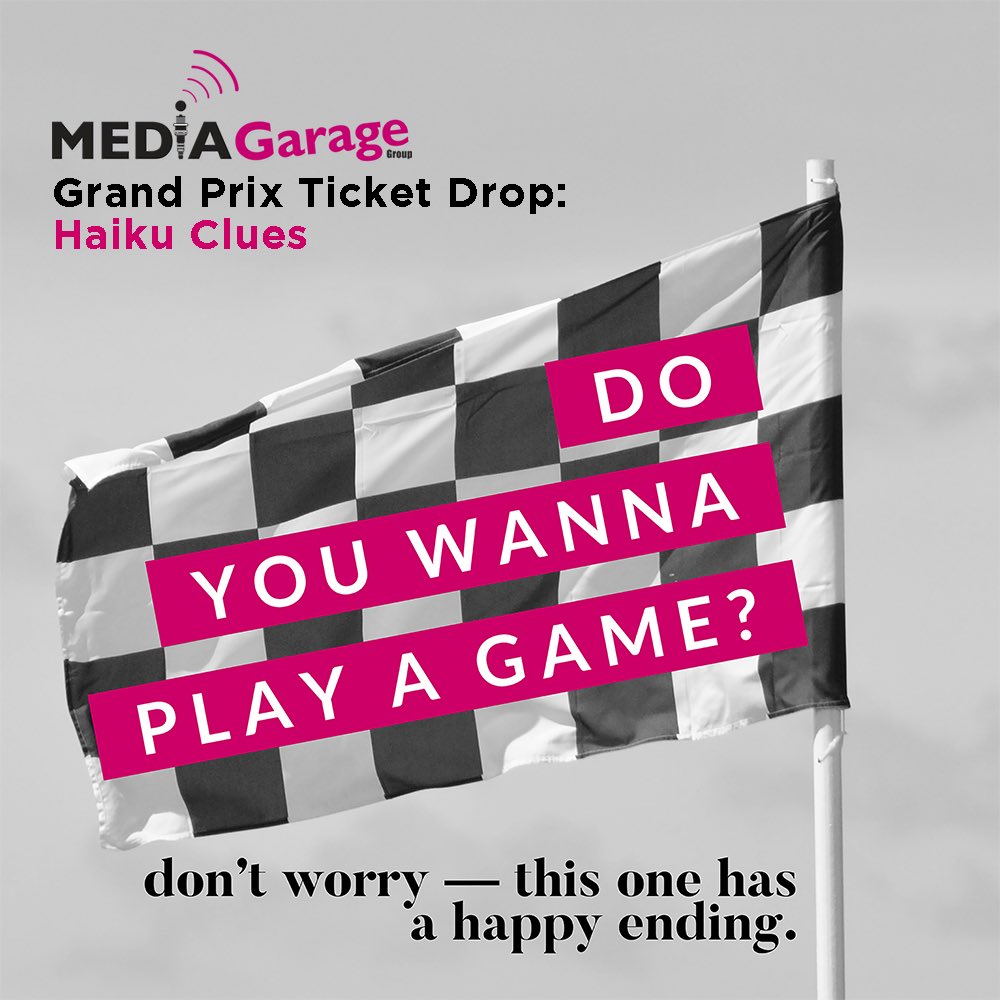 Media Garage Group on Twitter "Our first clue has been posted! Check