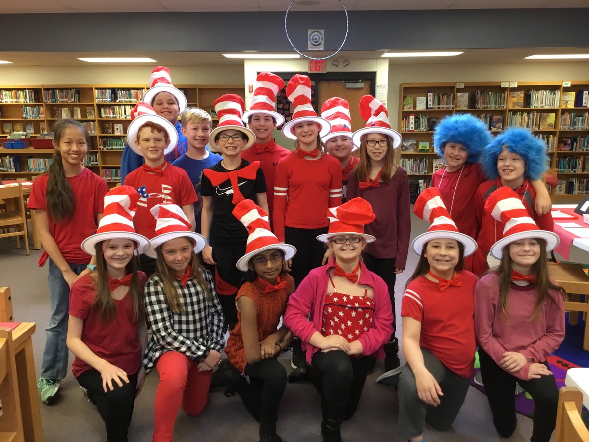 Mrs. Vangaasbeek's fifth graders had Seuss Café for Mrs. Smith's first graders and Mrs. Stover's Kindergarteners.
