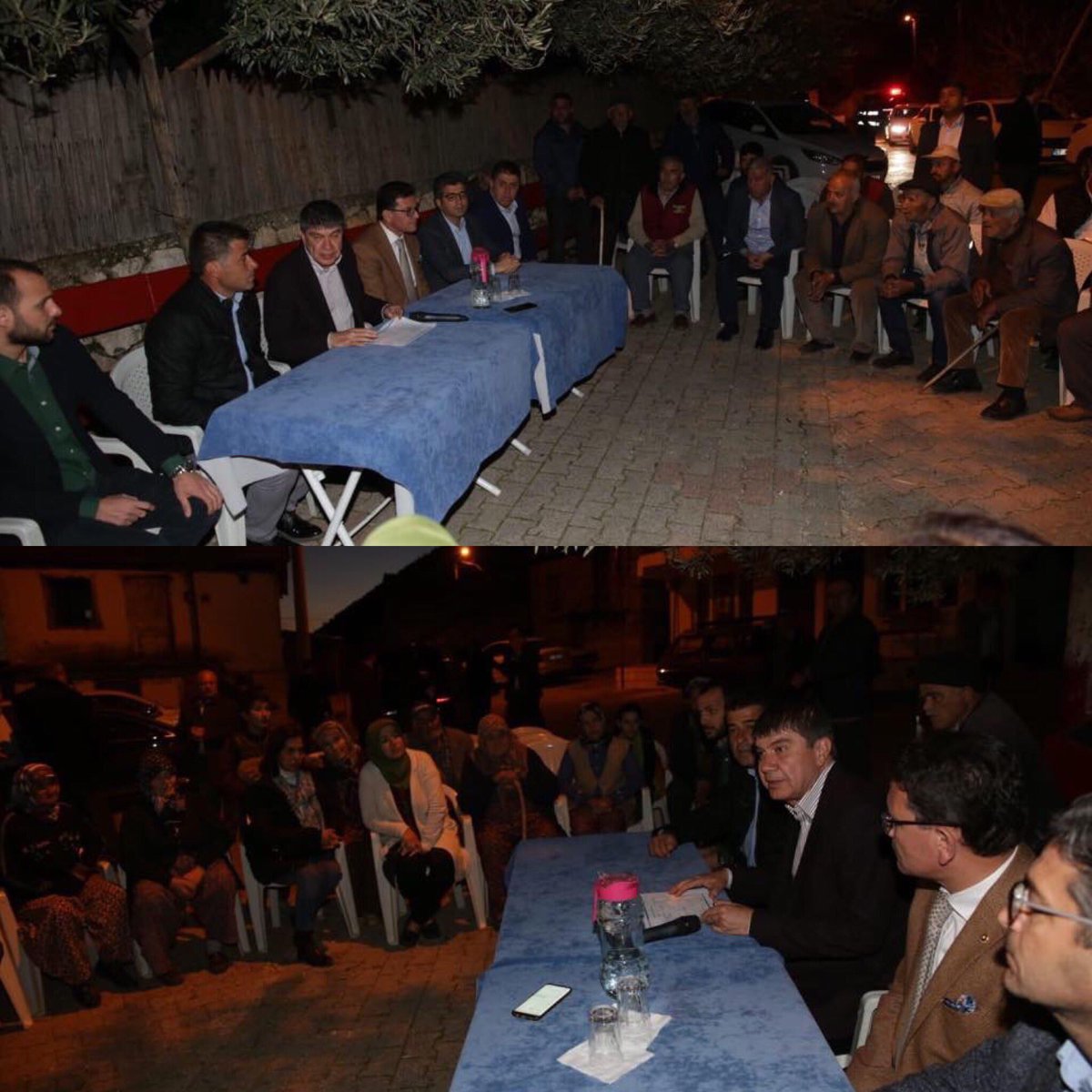 Vekilimiz Sn.Atay Uslu ve Büyükşehir Belediye Başkanımız Sn.Menderes Türel ile Çamlıbel mahalle toplantımızı gerçekleştirdik.
#TevazuSamimiyetGayretile
#ÖnceMilletÖnceMemleket
#HizmetinustasıGönüladamı
#Aşklayoladevam
<a href="/MevlutCavusoglu/">Mevlüt Çavuşoğlu</a> 
<a href="/menderesturel/">Menderes Türel</a>