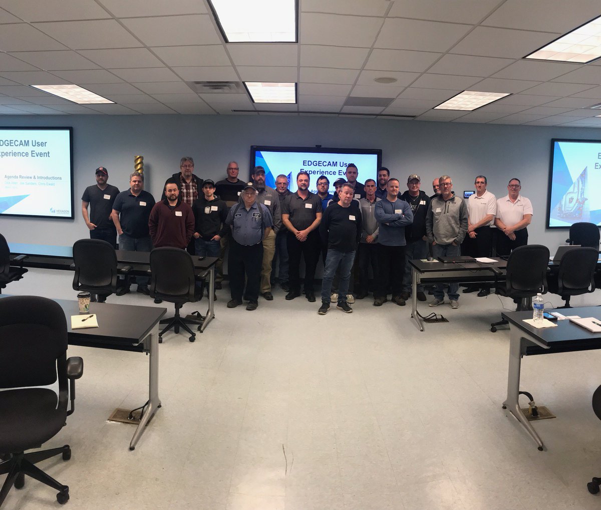 DallenMFG's tweet photo. Its been a great 3 day #Edgecam User Experience in Ohio and Michigan. Alot of great knowledge and experience in the meetings. Thanks to all that attended @edgecam @Hexagon_ps @HexagonMI https://t.co/9cBmzq3VUY