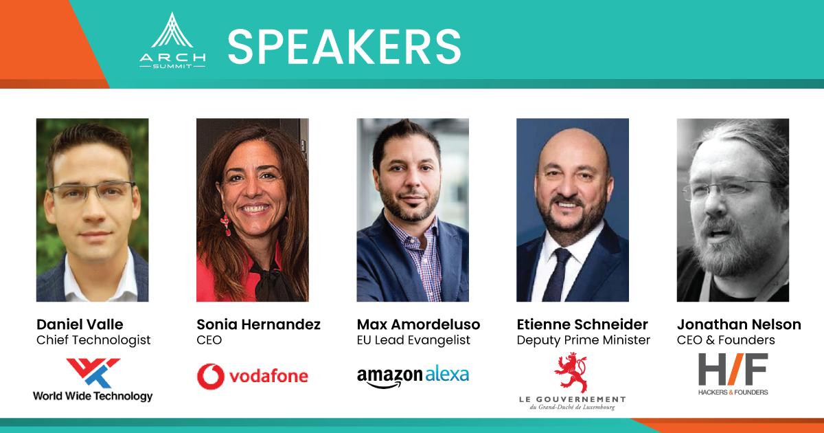Announcing our first lineup of keynote speakers at #arch19. Join us and get inspired. Book your tickets here archsummit.lu/tickets/ #Bridgingthegap #Luxembourg #Vodafone #Technoport #TomorrowStreet #Corporates #Startups #Innovation #makingithappen #sharktank #dragonsden #Letsgo