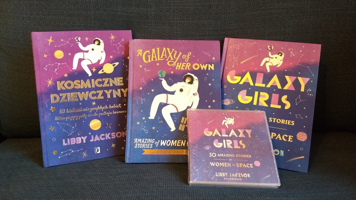 Today is #WorldBookDay, tomorrow is #InternationalWomensDay - so it's high time I #giveaway some books! Some* lucky, randomly selected person(s) who RTs this before 23:59 on 9th March will win their choice of edition, signed by me (UK, US, Polish or Audio book). (*See next tweet)