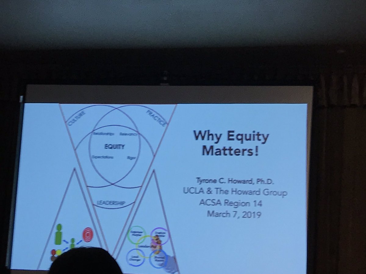 GoGahrHS's tweet photo. Enjoying Dr. Howard’s Keynote Address #ACSAEquity https://t.co/Q1zd9GCQis