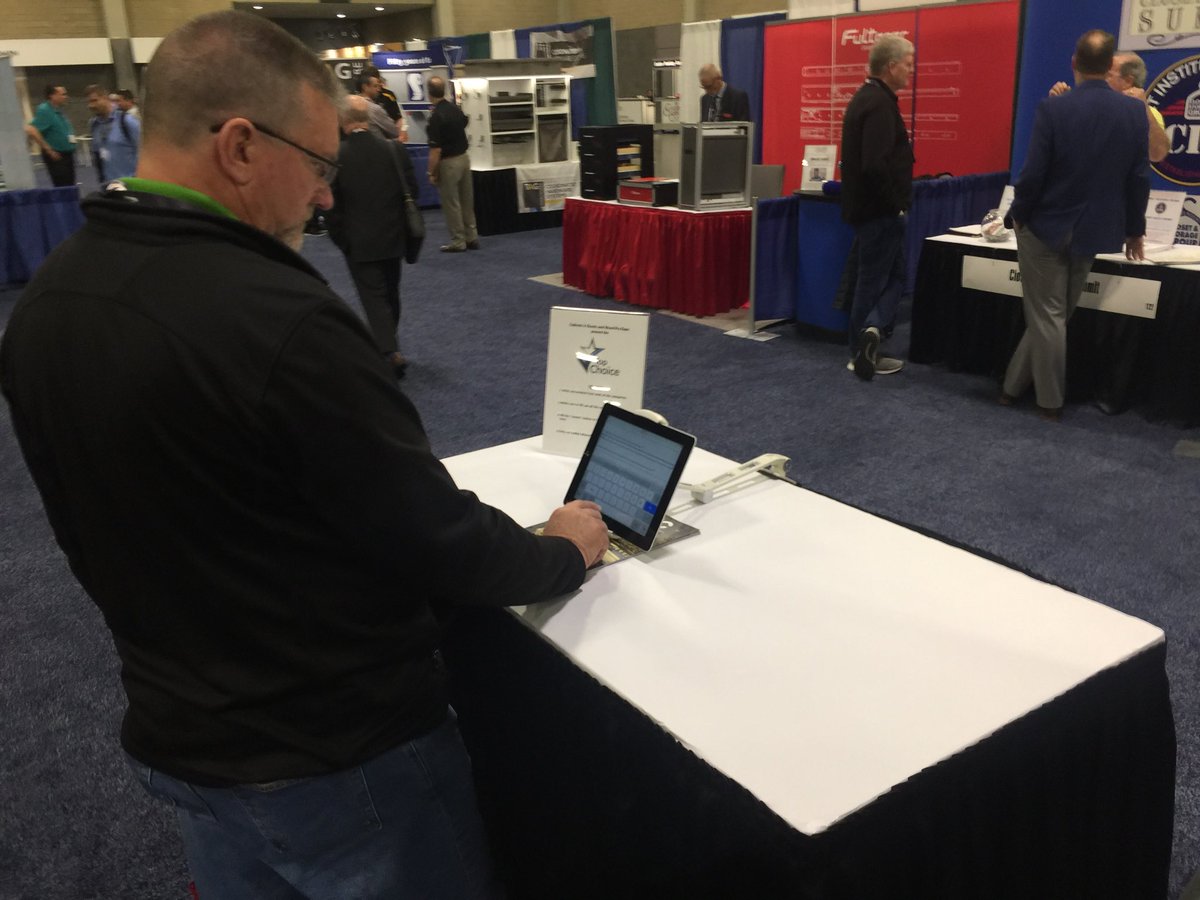 Cabinets &amp; Closets/Wood Pro Expo Charlotte attendee votes for Top Choice winners.