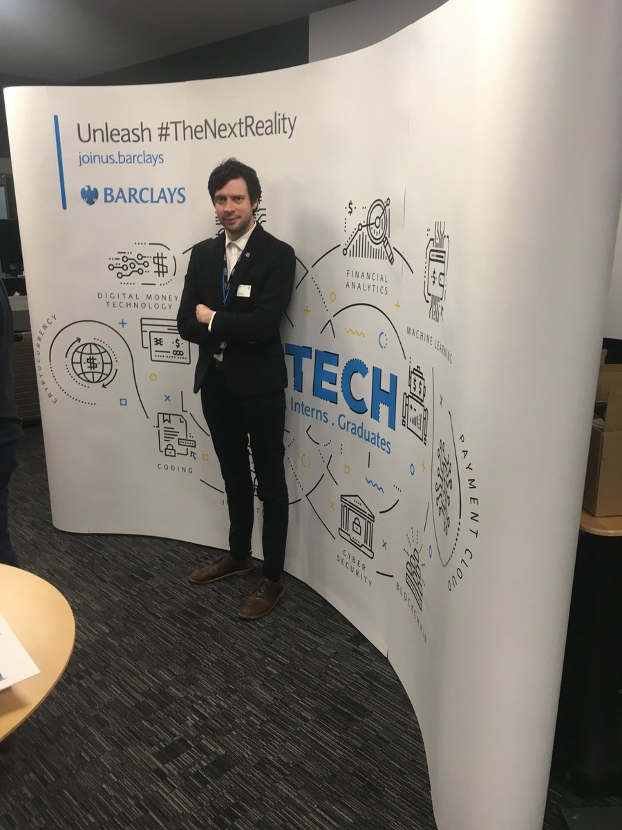 David is ready to answer your questions at tonight’s Barclays careers event! ⁦<a href="/MMUApprentice/">Degree Apprenticeships at Manchester Met</a>⁩ #NAW2019 #NationalApprenticeshipWeek