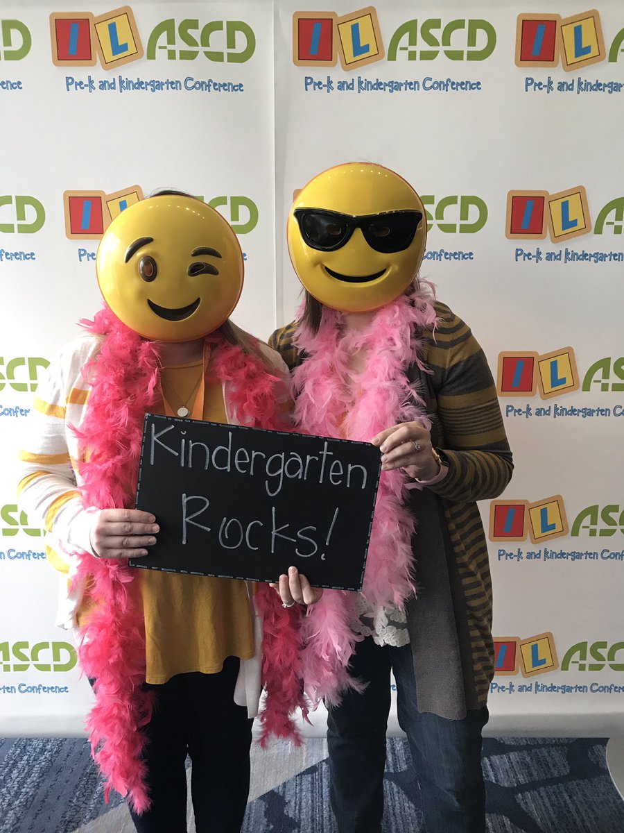 KinderBrauer's tweet photo. Learning so much at the Kindergarten Conference. We cannot wait to use everything we learned in our classrooms. We can’t stop smiling! 😎😉#d53Learns #kinder19 https://t.co/dr6BYQLVZE