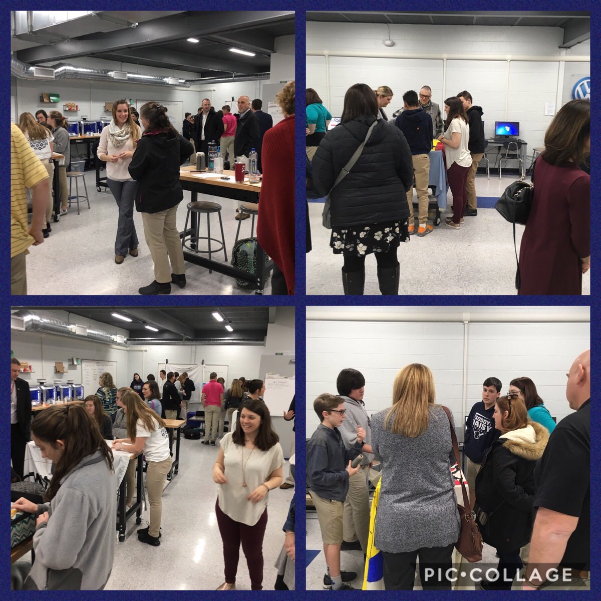 SDMS_VWeLab's tweet image. Then...and now. We have gone from an empty space to a successful eLab in one year. Today the @VWeLabs hosted teachers &amp;amp; admin from Indiana, sharing insights as to what it takes to start a digital fabrication lab and incorporate PBL. 
@pefchattanooga 
@PEFinnovation 
#HCDEengage