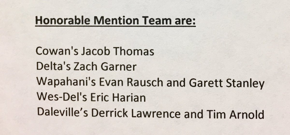 2019 Boys Basketball All Delaware County Team plus Honorable Mention. <a href="/detweiler_mark/">Mark Detweiler</a> <a href="/YHSAthletics/">Yorktown Athletics</a> <a href="/Cowan_Athletics/">Cowan Athletics</a> <a href="/DHS_Broncos/">𝗗𝗮𝗹𝗲𝘃𝗶𝗹𝗹𝗲 𝗔𝘁𝗵𝗹𝗲𝘁𝗶𝗰𝘀</a> <a href="/wapathletics/">Wapahani Athletics</a> @WD_Athletics