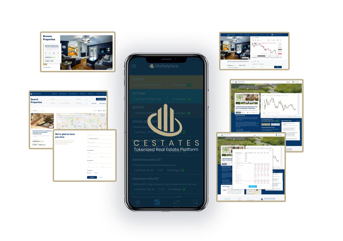 C Estates connects property sellers/brokers to millions of international investor. From listing, buying, selling and leasing properties, C Estates makes it all easy! Learn more at cestates.io #CEstates #TokenizedRealEstatePlatform #PoweredByNEM #Blockchain #RealEstate