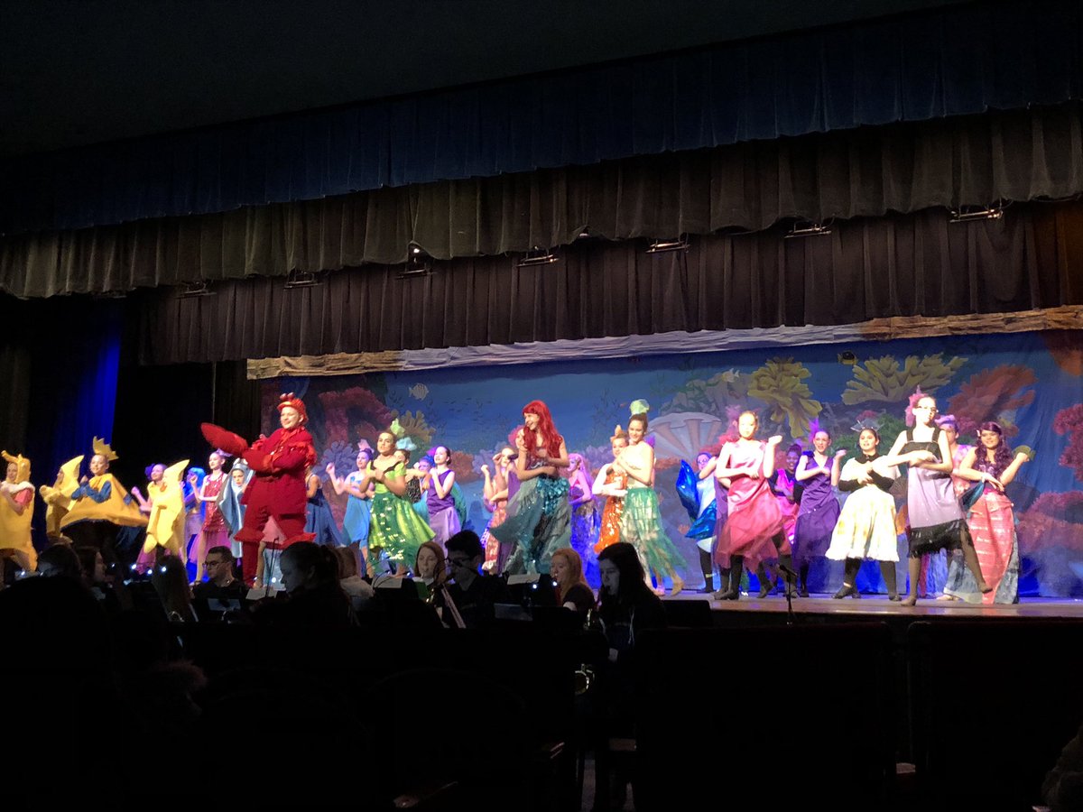 ShawTweeters's tweet photo. Our class loved the preview of “The Little Mermaid” at Cosgrove! I can’t wait to see the full show tomorrow night! @cvscsd @SpencerportCSD https://t.co/geltMYBZ7t