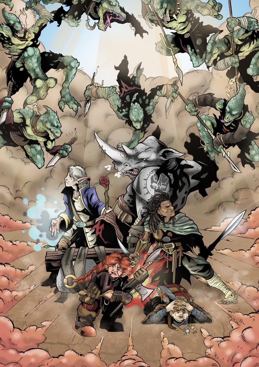 Ed_Hirukoa's tweet photo. Today it's time to show a T&amp;T Graphic Adventures page, and yes, the comics will be published in English (and Spanish), I'm already preparing a Kickstarter for it. Soon I will be giving more information.
@Trollgodfather @StevenSCrompton @BorixComix https://t.co/j65zRQysRG