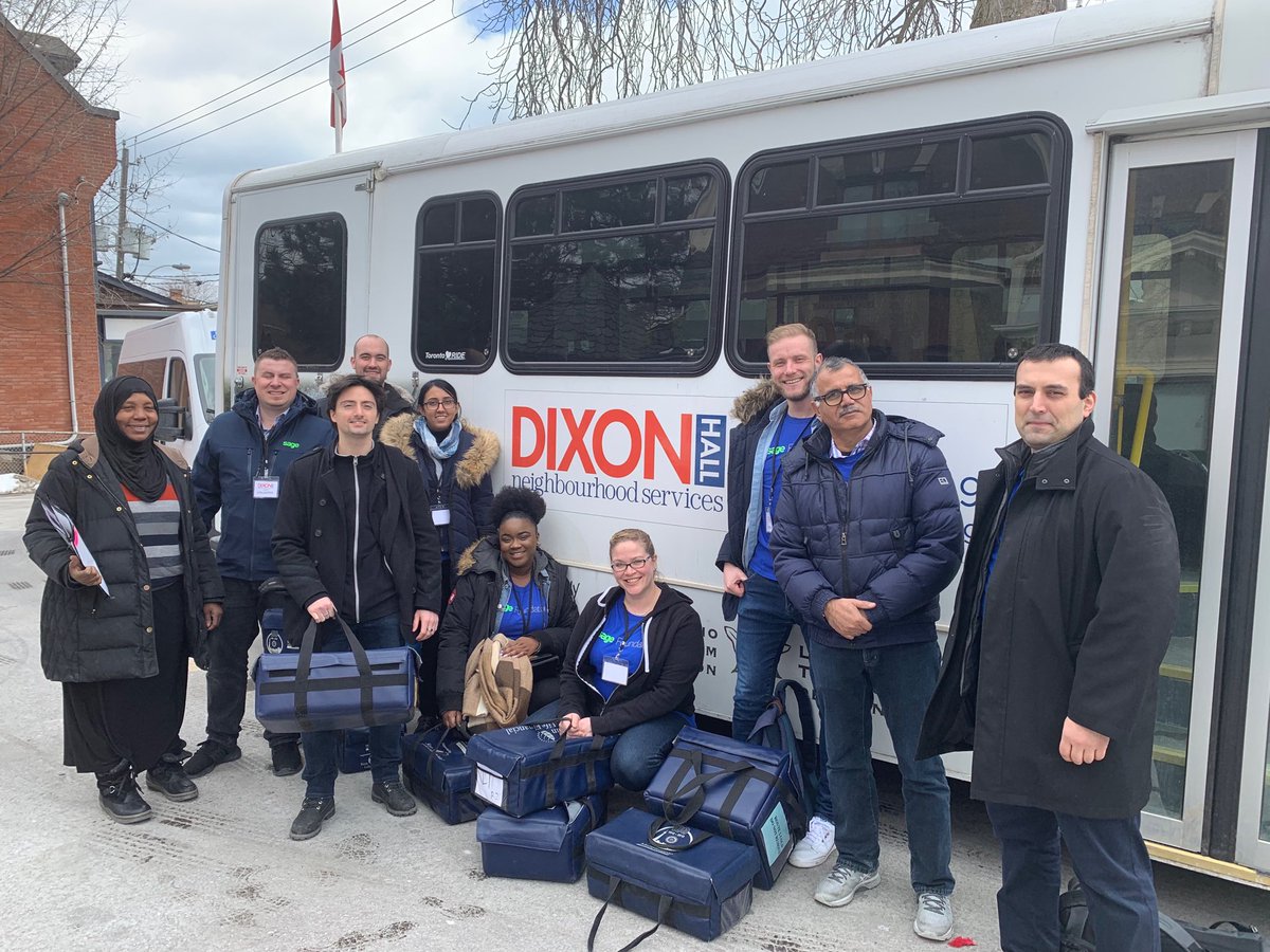 Thanks #SageToronto team for a great day helping out Meals on Wheels with #DixonHall - they do amazing work delivering 750k+ meals per year to part of Toronto! ⁦⁦<a href="/SageFoundation/">Sage Foundation</a> ⁦<a href="/SageNAmerica/">Sage North America</a>⁩