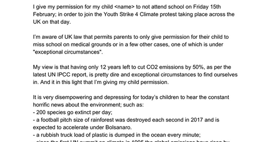 petefillery's tweet photo. If you're writing a letter to #school to #support your #child's decision to #strike4climate this #template could be useful > https://t.co/qWr5cXtKcC

Please try and mobilise your #friends &amp; #family so that we can support the incredible #teenagers &amp; #youngpeople taking action 💚🌎 https://t.co/ZHFw07nPZt