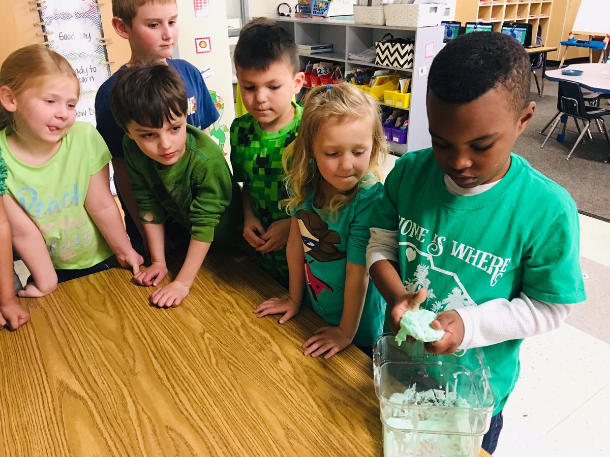 Green Eggs and Ham AND Oobleck?! What a day! #Kindergarten #happyclassrooms #wearegreenbrier #schoolofkindness #readacrossamerica #DrSeuss