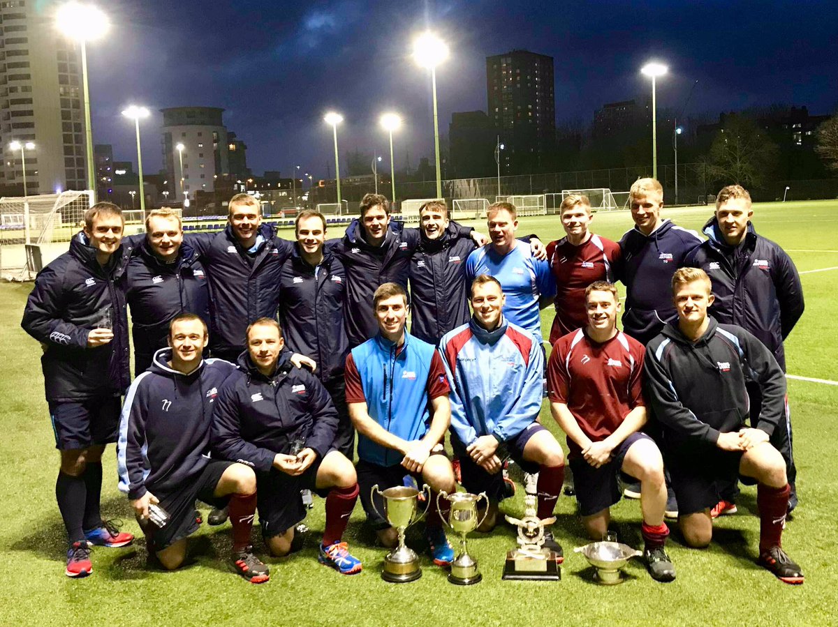 RAFHockey's tweet photo. The #RAF Mens Seniors defended their title at the @bfbs_uk Inter-Services Hockey Tournament in Portsmouth. #RAFHockey #Hockey #FieldHockey #InterServicesHockey19 #RAFSport #NoOrdinaryJob @rafsportslottery  @RAFNewssport @RAFSportsFed @HQRAFSport @RAFActiveMag @PoppyLegion https://t.co/AoWYvNlE3q