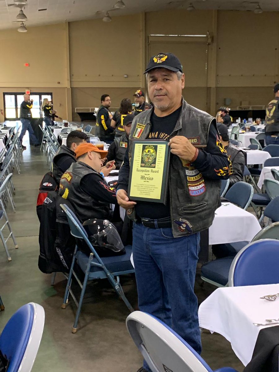 LAMAMxOficial's tweet photo. Nuestro capitulo Hidalgo centro obtuvo el 4° lugar a mayor distancia recorrida, gracias por poner nuestros colores en alto en el “Rally Internacional Florida” 👏😎
#LAMA #LAMAMx #LAMAForever #ForeverLAMA #BikerFamily #Ride #Rally #RallyFlorida #LAMAHidalgo #Reconocimiento https://t.co/qEtJLaF37o
