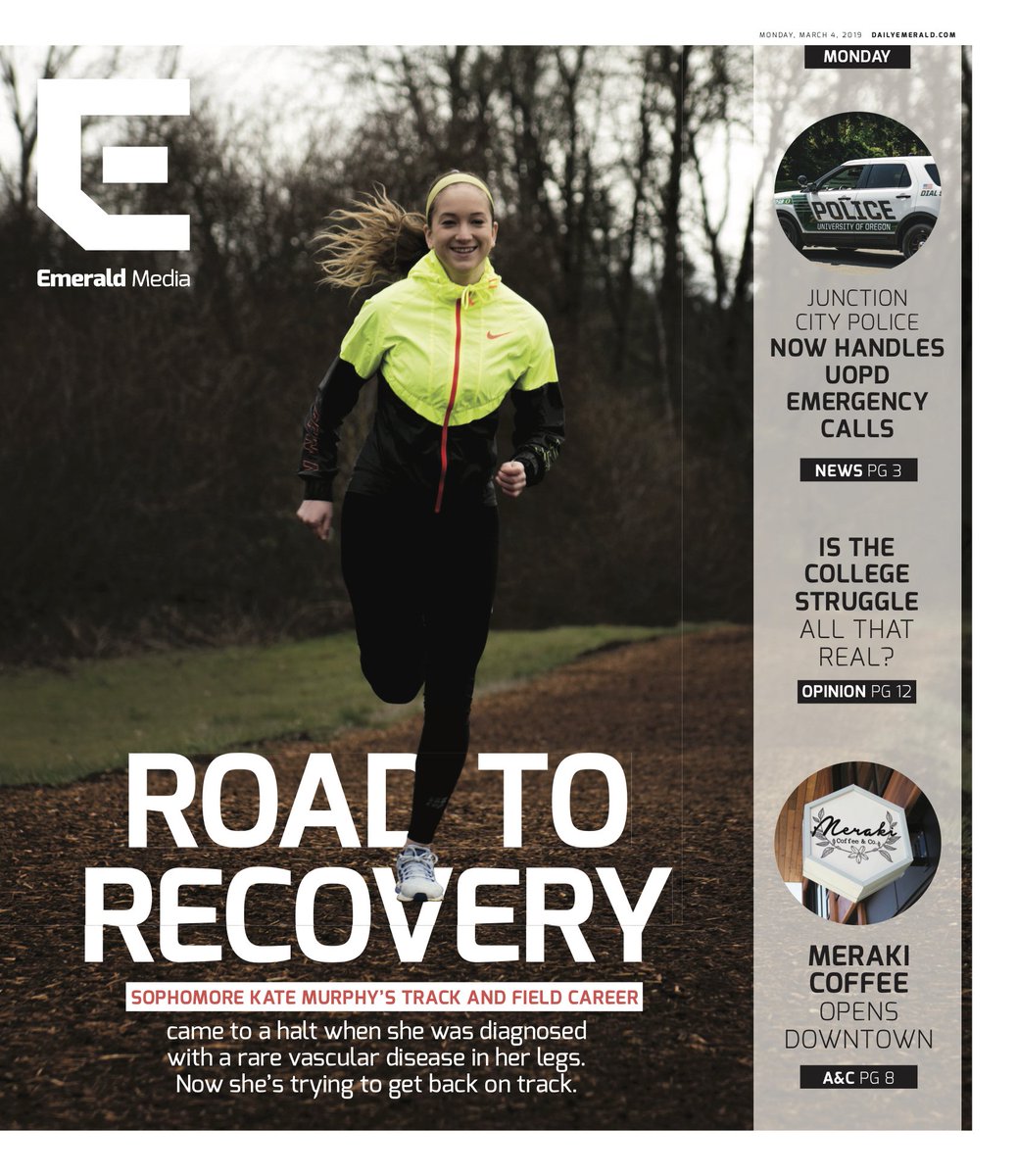 emgessentials's tweet image. Nothing better than cozying up next to your space heater with a copy of @DailyEmerald on a rainy March day, am I right people? Look for this week's edition around campus.