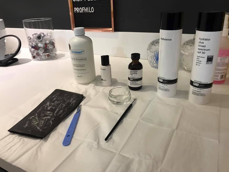 SkineticsClinic's tweet photo. Today's been a Dermaplane and Chemical Peel Day #pcaskin https://t.co/OqGN4lMbf9