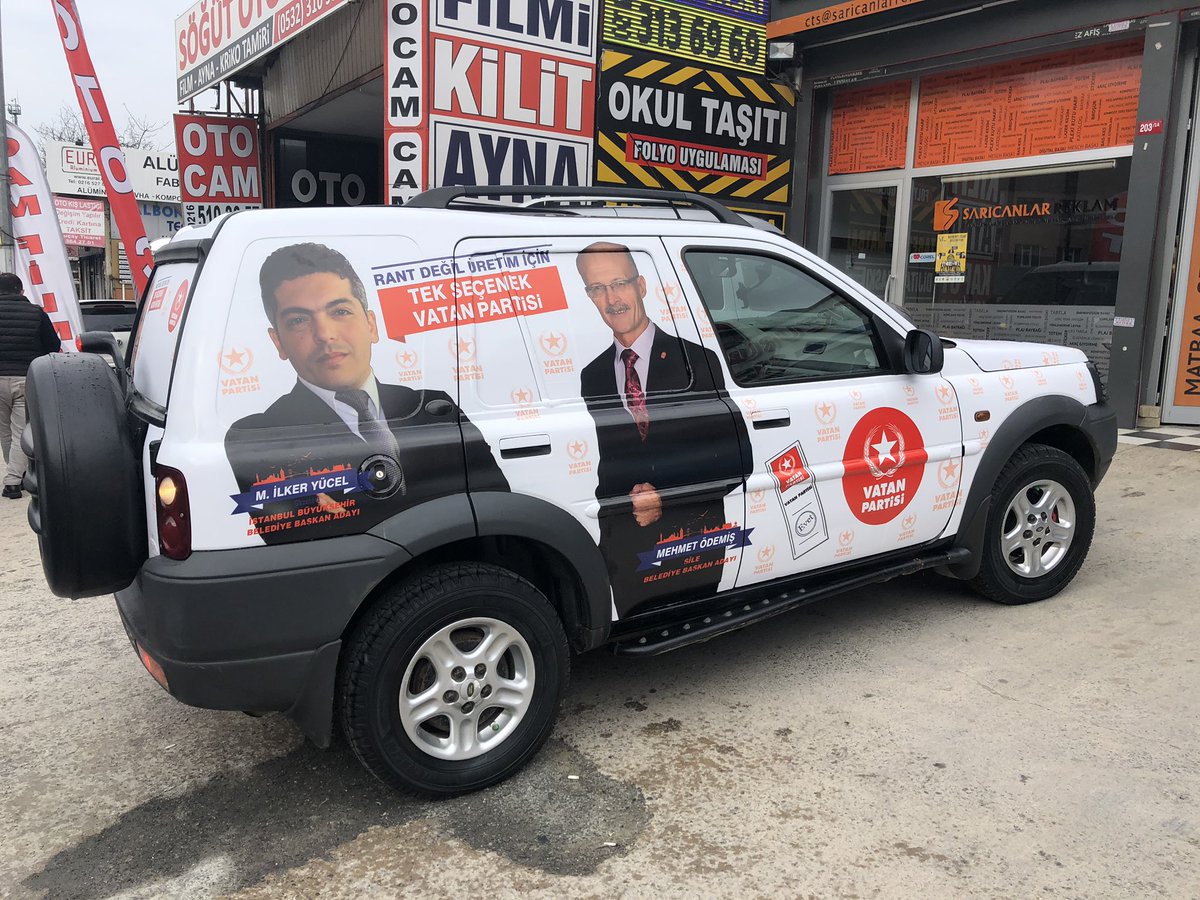 SecimReklam's tweet photo. #vatanpartisi #vatanparitisiümraniye #araçgiydirme #dijitalbaskımerkezi #folyobaskı #sopalıpankart #vinilbaskı #siziseçimlerehazırlıyoruz #seçimreklamcısı #seçimreklamcısıcenksarican #02163136969 https://t.co/DtSegtHMoH