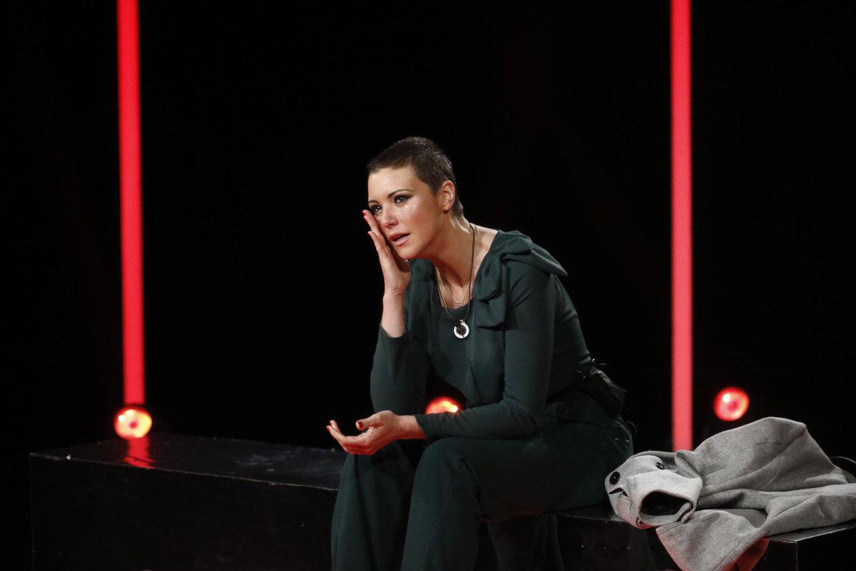 ghoficial's tweet photo. María Jesús continuará en la Casa, una semana más, tras vencer a Ylenia ¡Así ha sido su reacción al enterarse! #GHDÚOGala10 https://t.co/5U7NGQLvnD