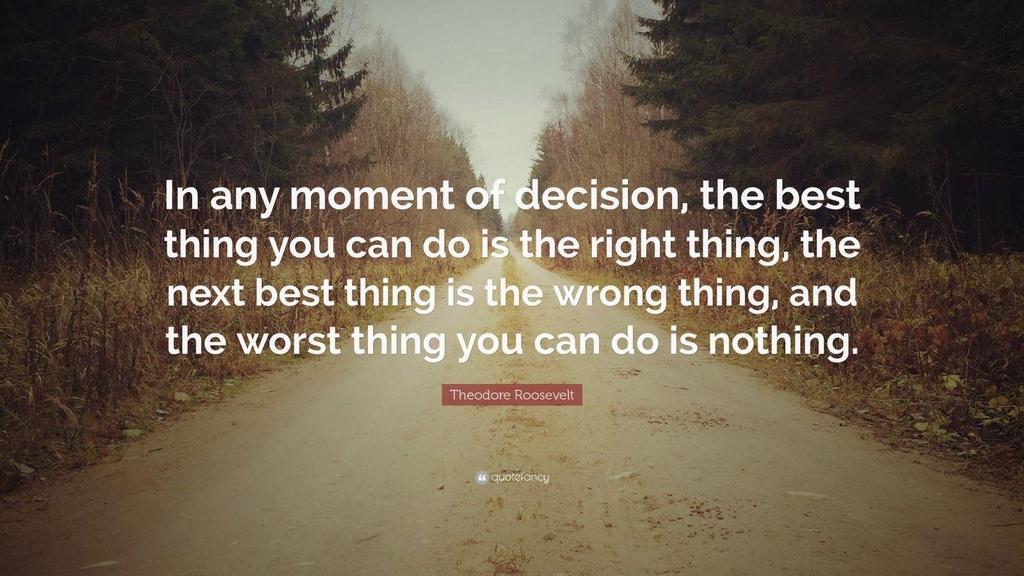 thewisdomposts's tweet photo. “In any moment of decision, the best thing you can do is the right thing, the next best thing is the wrong thing, and the worst thing you can do is nothing.”-Theodore Roosevelt [1600x900]
⚡️RT IF YOU AGREE🔥
#motivation #quotes #motivationalquotes #getmotivated #nlp #selfimpr… https://t.co/KH4eT0u46M