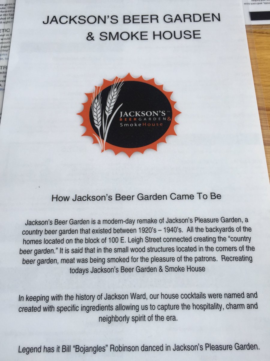 ScVanValkenburg's tweet photo. #RBRE19 with the fam. Went to #jacksonbeergarden for great bbq and wings! #rva #jacksonward https://t.co/4R0TC5NIzY