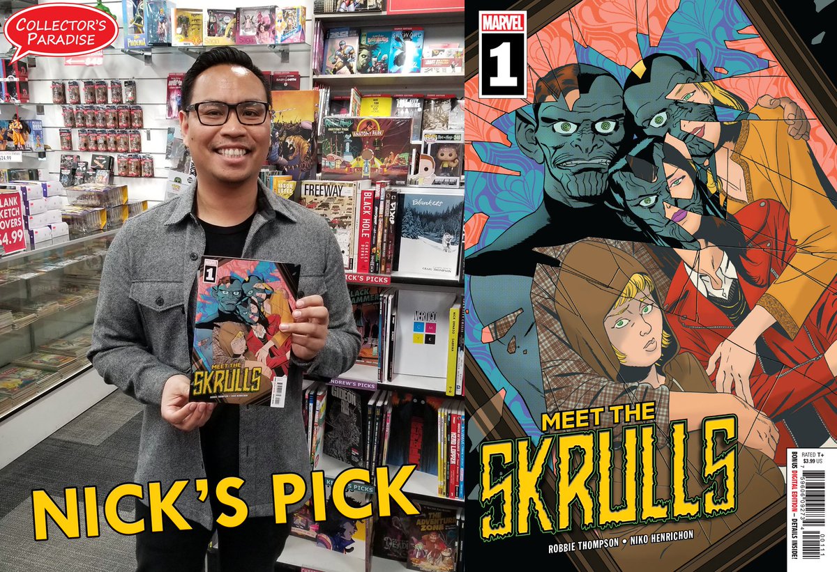 cparadize's tweet photo. STAFF PICKS OF THE WEEK are back! 
Check out what New Releases the Collector's Crew recommends this week. 👍

#CollectorsParadise #CPCrew #CPPicks #CPicks #CPStaff #CollectorsCrew #Comic #Comics #ComicBook #ComicBooks https://t.co/F2YOcpWKIe