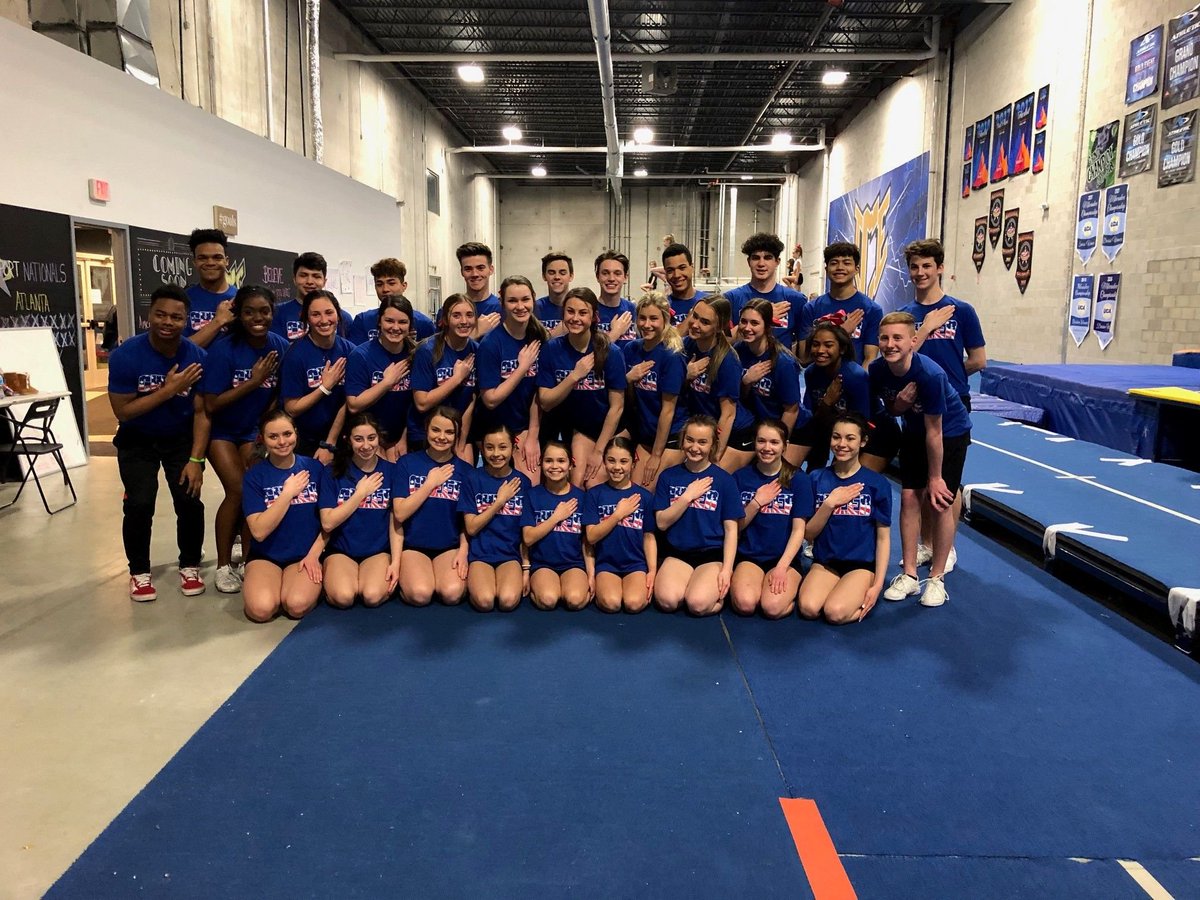 The junior crew is coming through! The US National Junior Team is taking over at practice tonight! Check out our Insta story for a peek into prep for #ICU2019 #USAcheer (IG: USA_cheer)