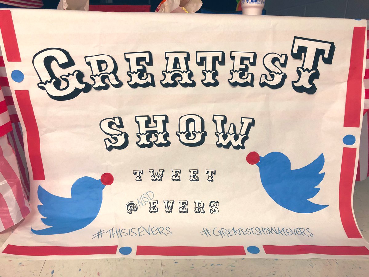 Mrs_Rizo's tweet photo. Greatest Show at @NISDEvers #thisisevers #ThisIsNorthside #greatestshowatevers @happyNessTeach https://t.co/o3UJH46OdH