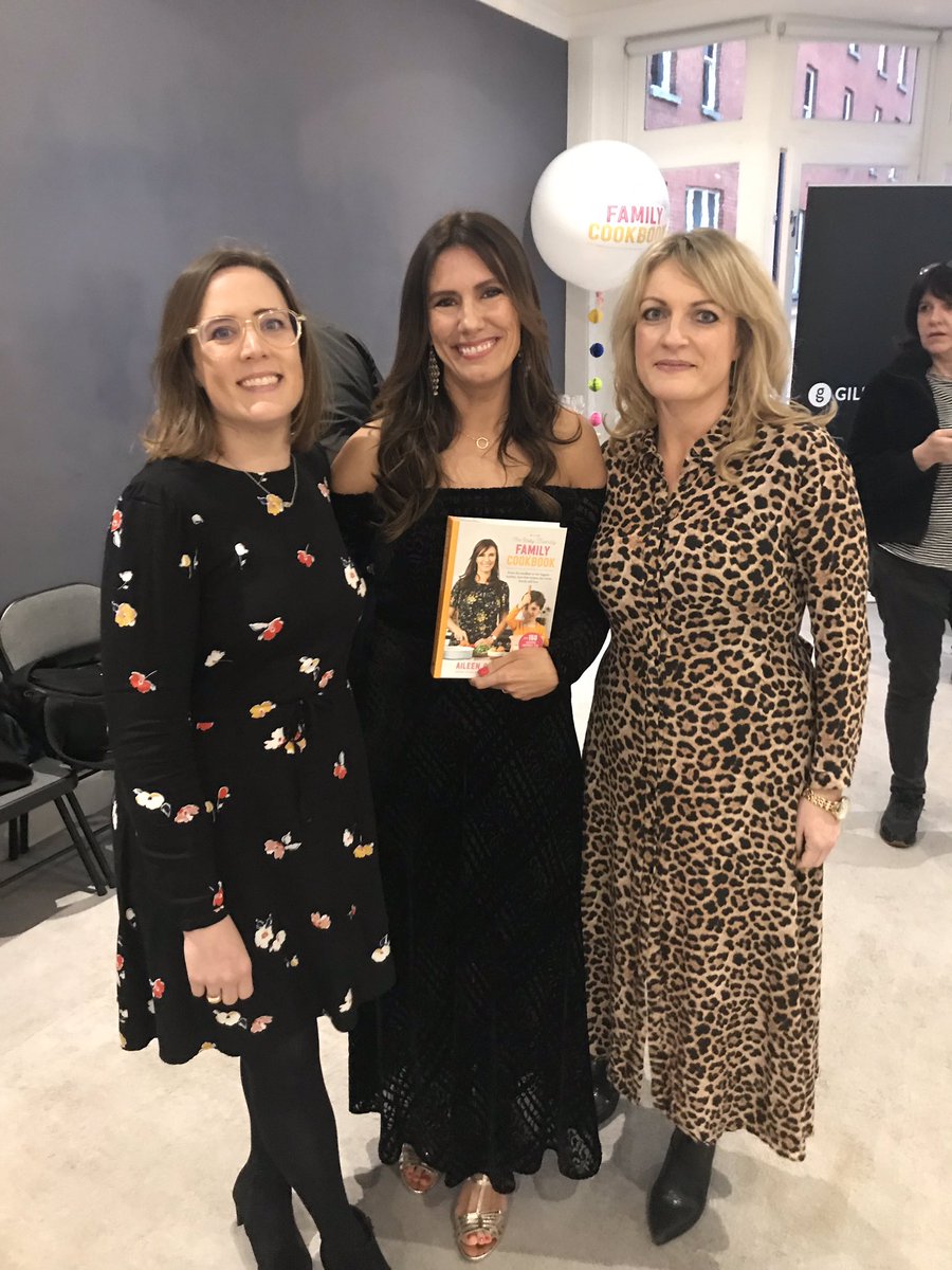 Delighted to have <a href="/AlisonTodayFM/">alison curtis</a> here to launch Aileen Cox Blundell’s second cookbook ‘The Baby-Friendly Family Cookbook’. #BFFCookbook