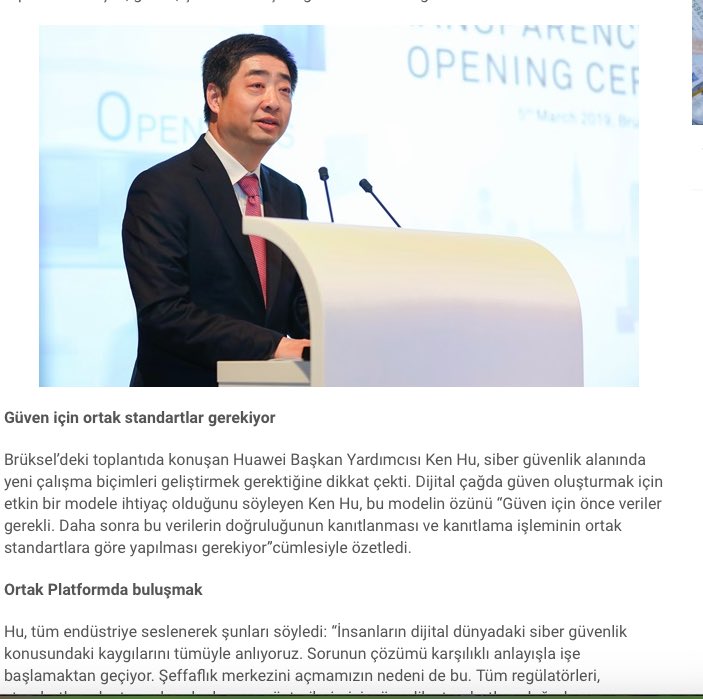 fatoskarahasan's tweet photo. Security is a top priority in the age of #IoT #Ai @HuaweiEU Dir of Cyber Security Centre Brussels Xie invites regulators companies to join forces @HuaweiTurkiye @joancarbonell @sallyeaves @mikeflache @jimharris @yvesmulkers @elisequevedo @jeanbsu @UserExperienceU @dunya_gazetesi https://t.co/O2BscE66Y0