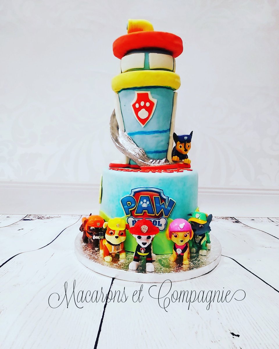Macarons Et Compagnie در توییتر Les Pat Patrouille Et Leur Tour De Controle La Tour Est En Croustillant A Modeler Rkt Entierement Comestible Et Les Figurines Sont Fournies Par La Cliente Cakedesign