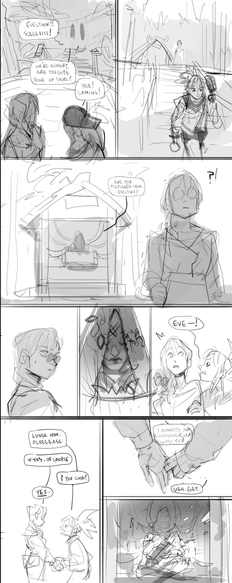 a bloodmoon/kda kind of short story.. i'll bring it to a finish.. one day.. 
